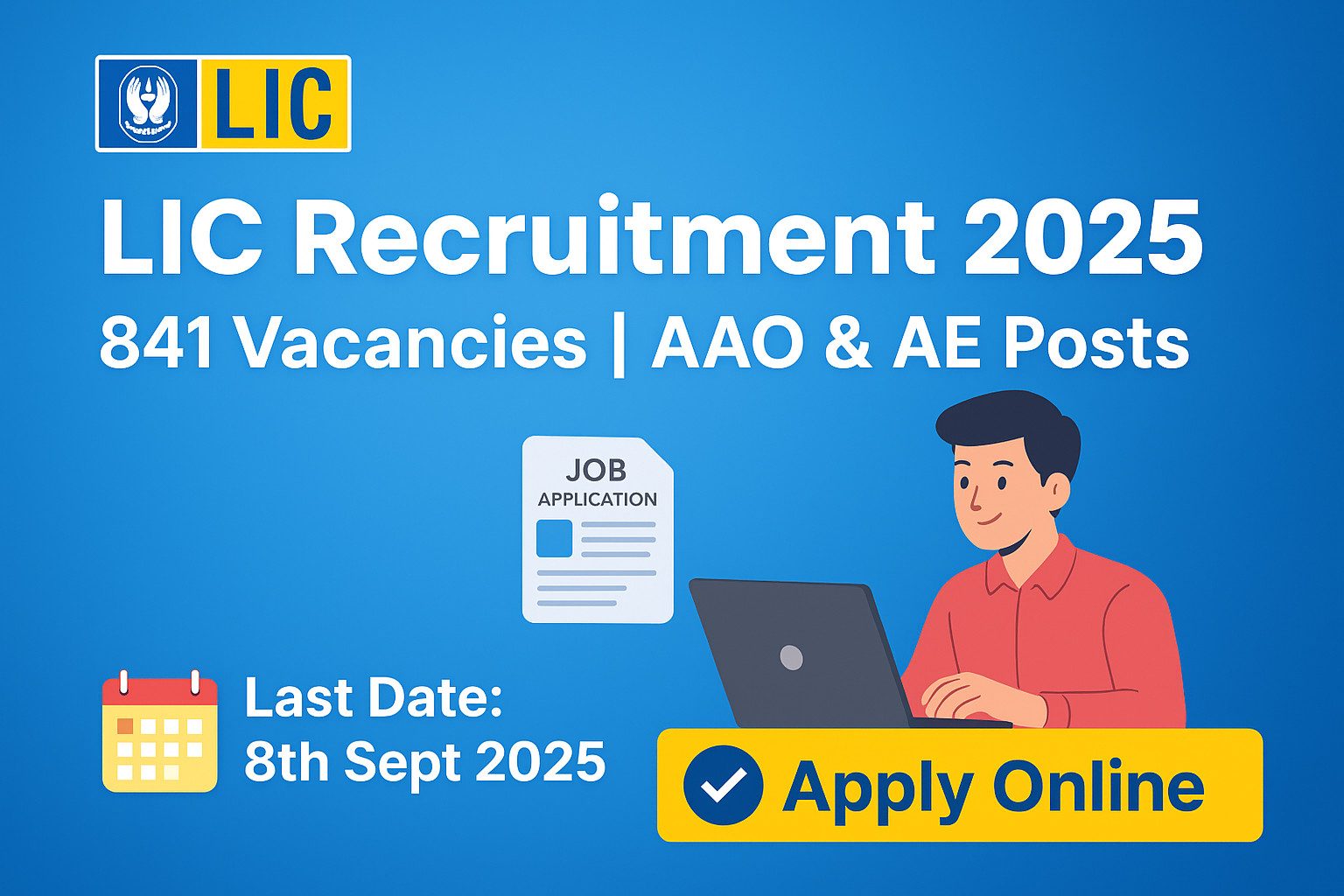 LIC Recruitment 2025 Apply Online