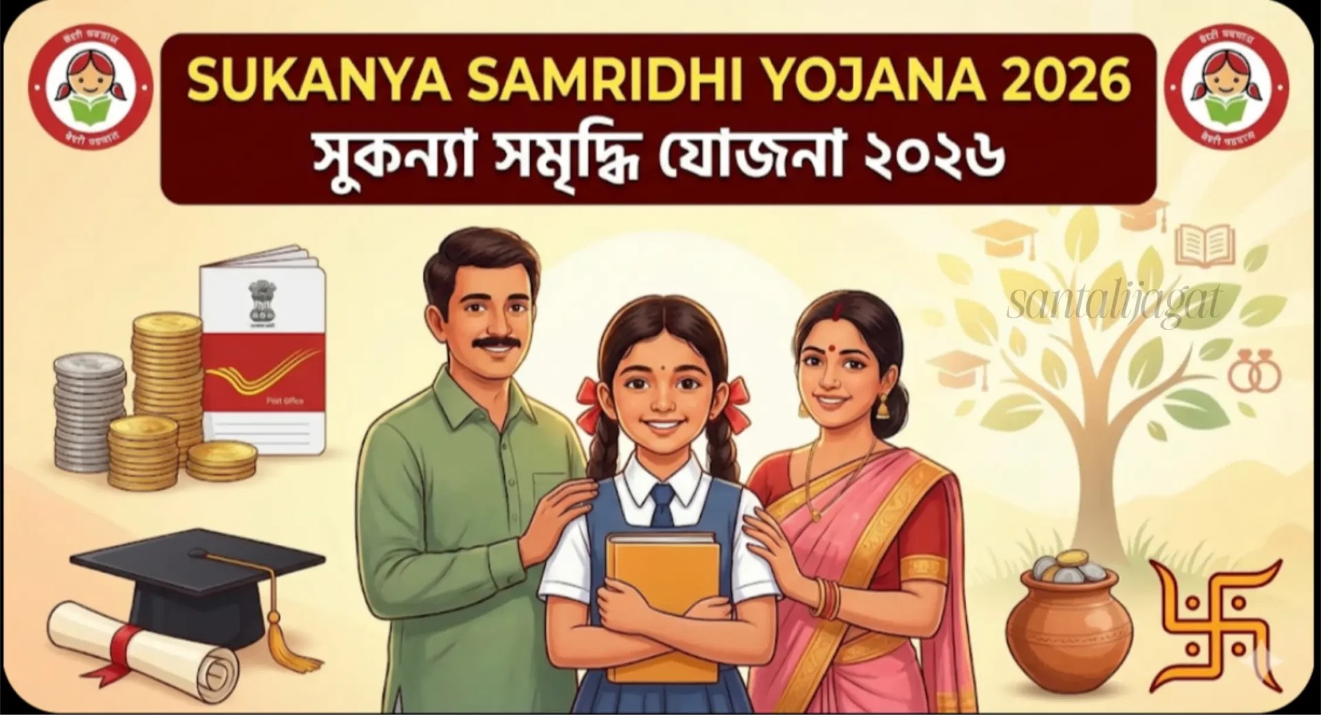 সুকন্যা সমৃদ্ধি যোজনা ২০২৬: সুদের হার, নিয়ম ও লাভ | সুখবর 16 সুকন্যা সমৃদ্ধি যোজনা ২০২৬ বিস্তারিত তথ্য